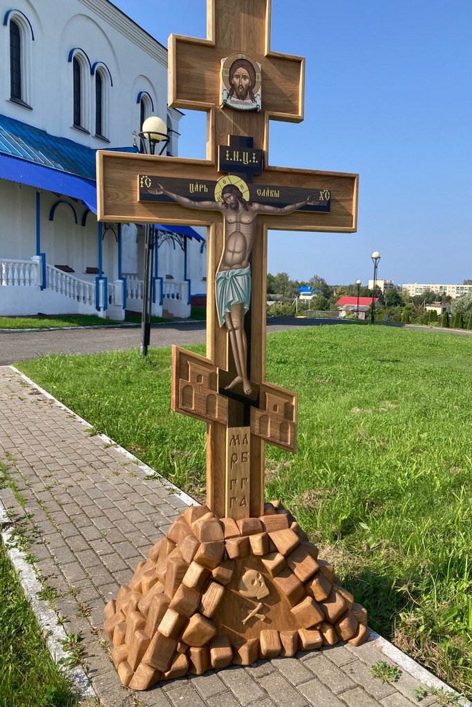 Крест с голгофой 201. Для храма.