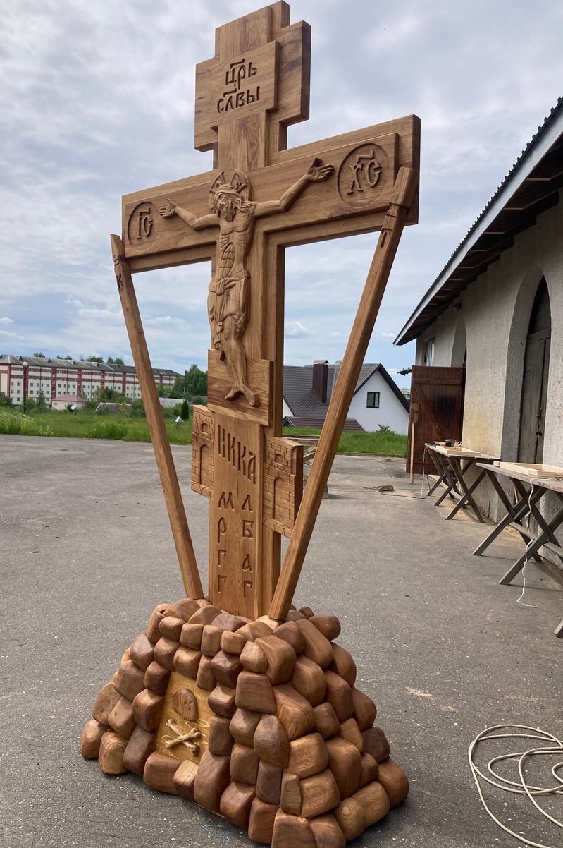 Крест с голгофой 205. Для храма.